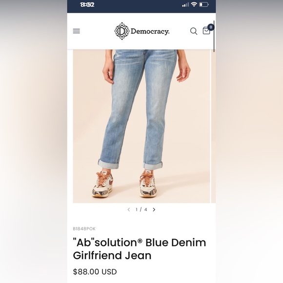 Democracy Womens AB-solution jeans - Picture 2 of 3